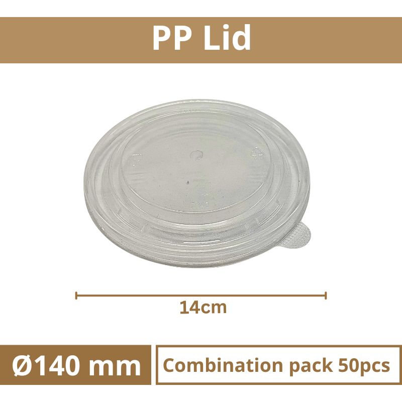 Víčko PP na polévkovou misku O140mm size